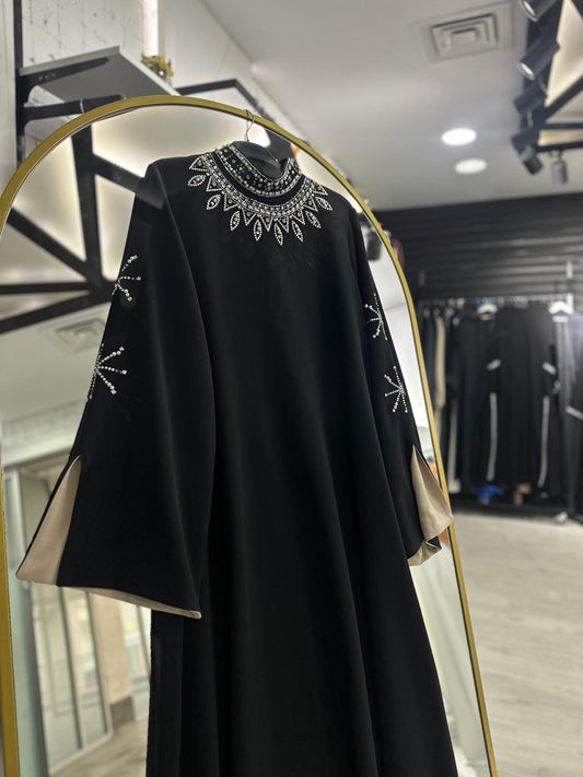 Arwa elbisesi resmi siyah yazlık