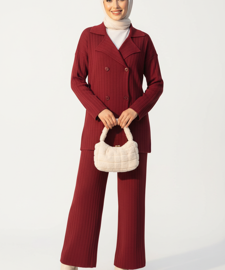 Derya Triko Takımı (Bordo)