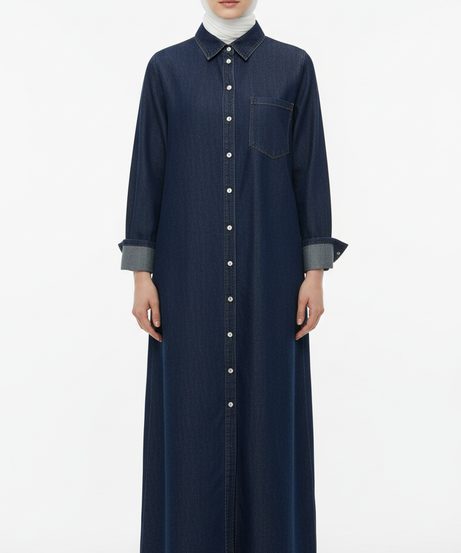 Sahar Elbisesi (Koyu Kot)