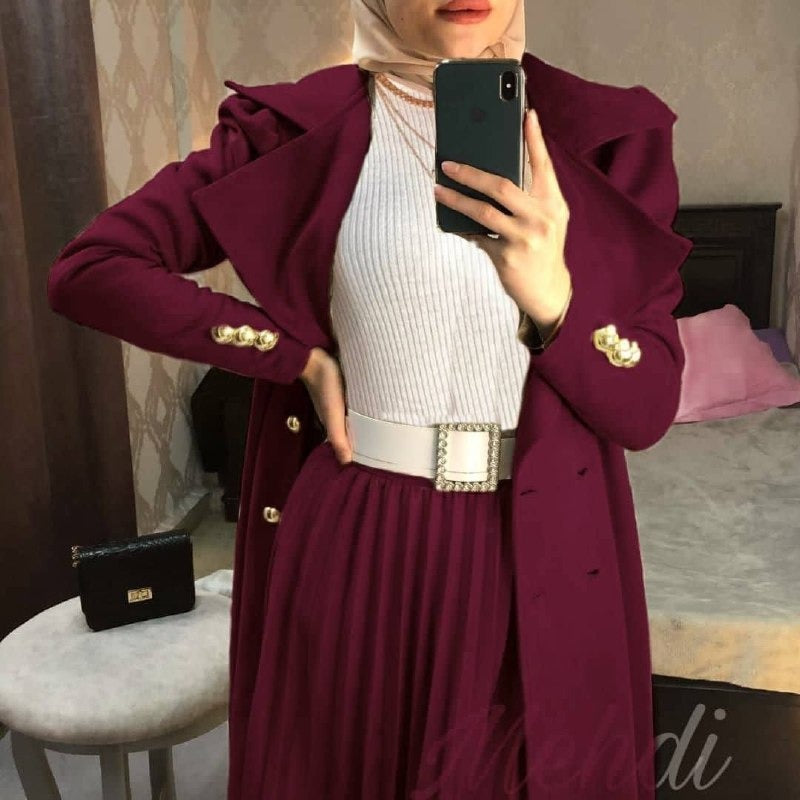 4 parçalı lüks Bordo guaj seti