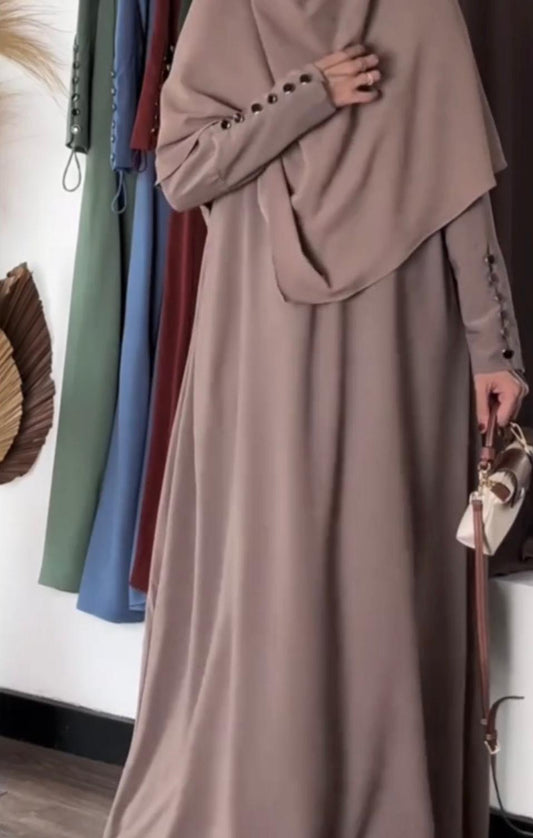 Akleh  Ferace Takimi Mode (Kahverengi)1823